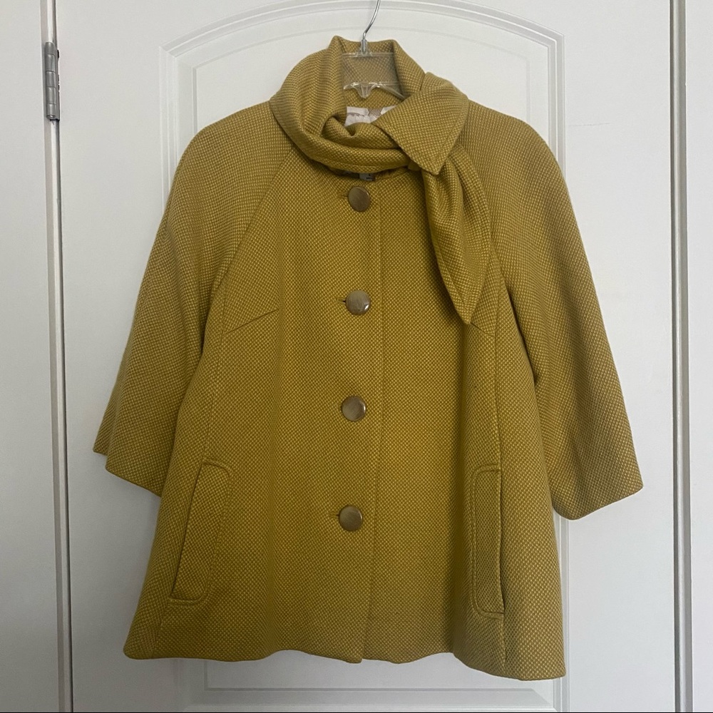 Anthropologie Ascot Peacoat